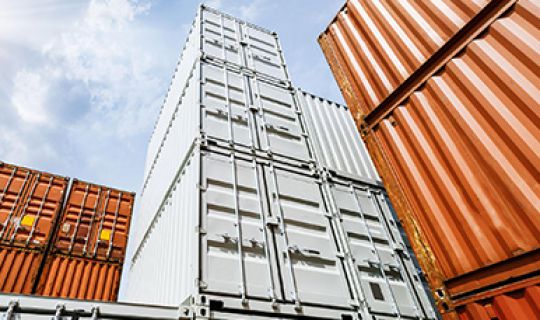 Special container transport